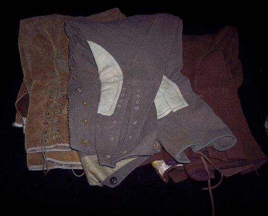 Appraisal: Three pairs of riding breeches various