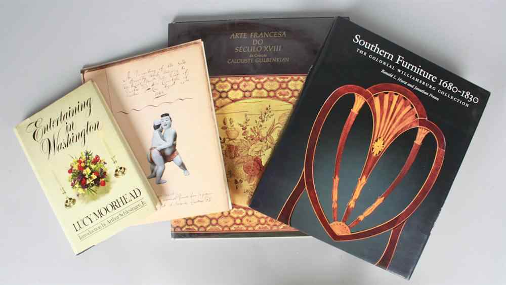 Appraisal: GROUP OF THREE STYLE DECORATING BOOKS Including ''An Inventory of