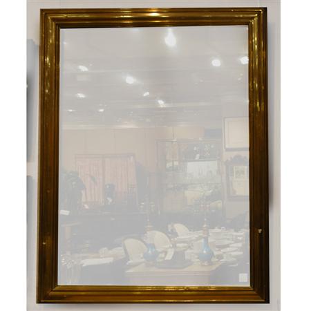 Appraisal: Brass Framed Mirror Estimate -