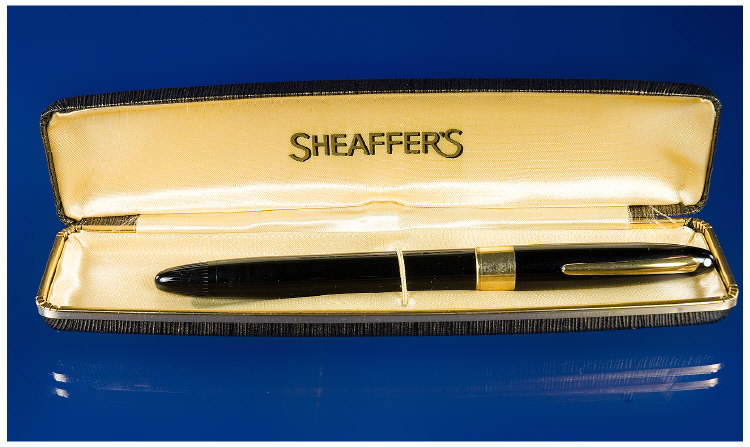 Appraisal: Sheaffer Valaint Snorkel Fountain pen in black boxed