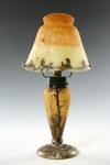 Appraisal: TABLE LAMP - Miniature Daum Nancy illuminated base table lamp