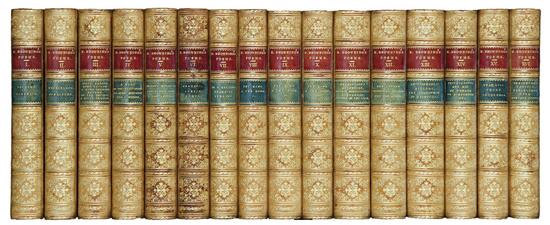 Appraisal: BROWNING Robert The Poetical Works of Robert Browning London Smith