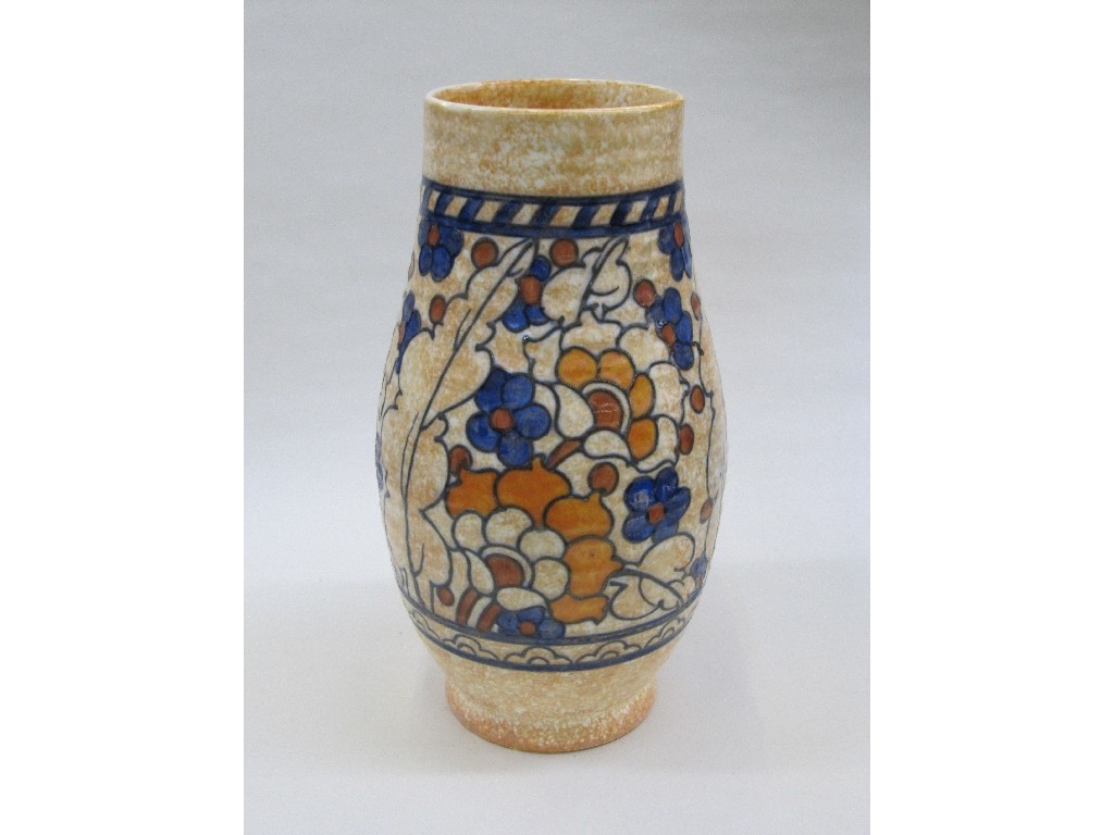 Appraisal: Charlotte Rhead for Crown Ducal vase no