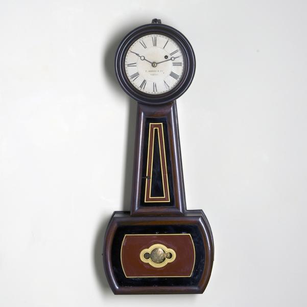 Appraisal: E HOWARD CO Number banjo clock