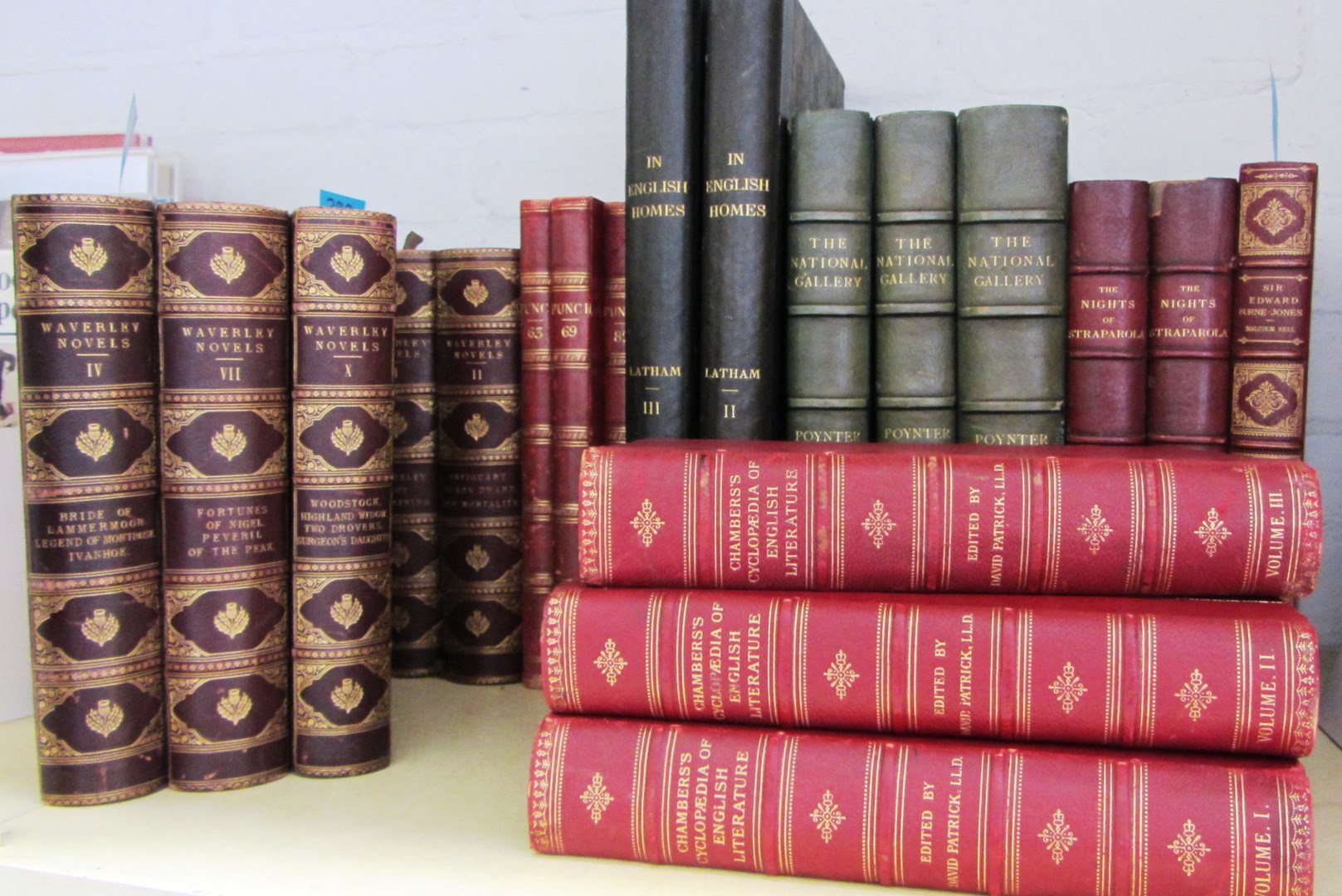 Appraisal: BINDINGS - quarto books incl some odd volumes