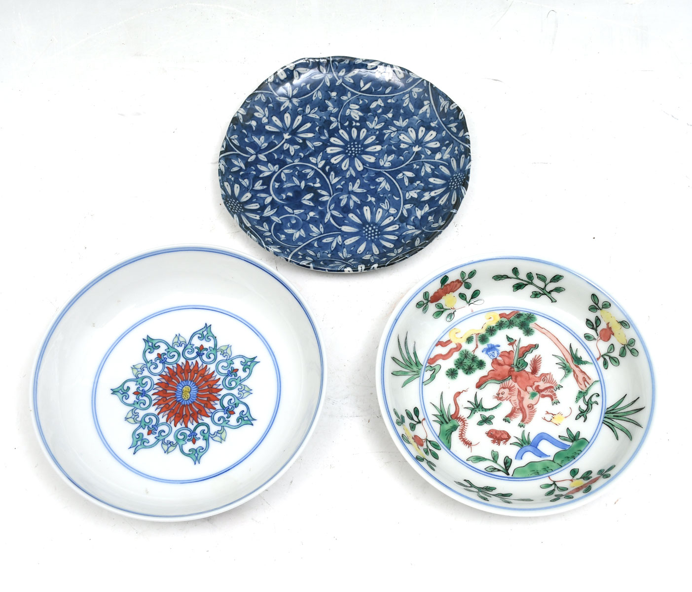 Appraisal: PC CHINESE PORCELIAN COLLECTION Comprising - Yongzheng - porcelain enameled