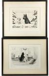 Appraisal: ETCHINGS - Dog Portraits by Marguerite Kirmse CT - including