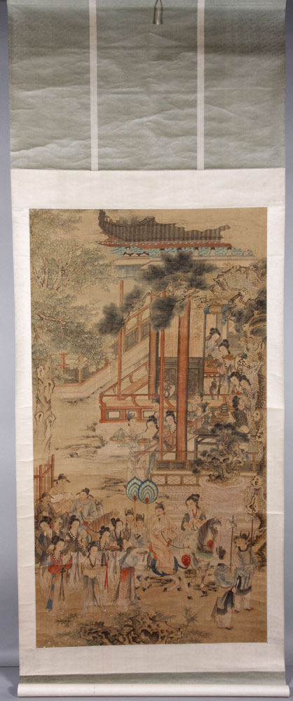 Appraisal: - Chinese th C Scroll Painting Scroll Painting China th