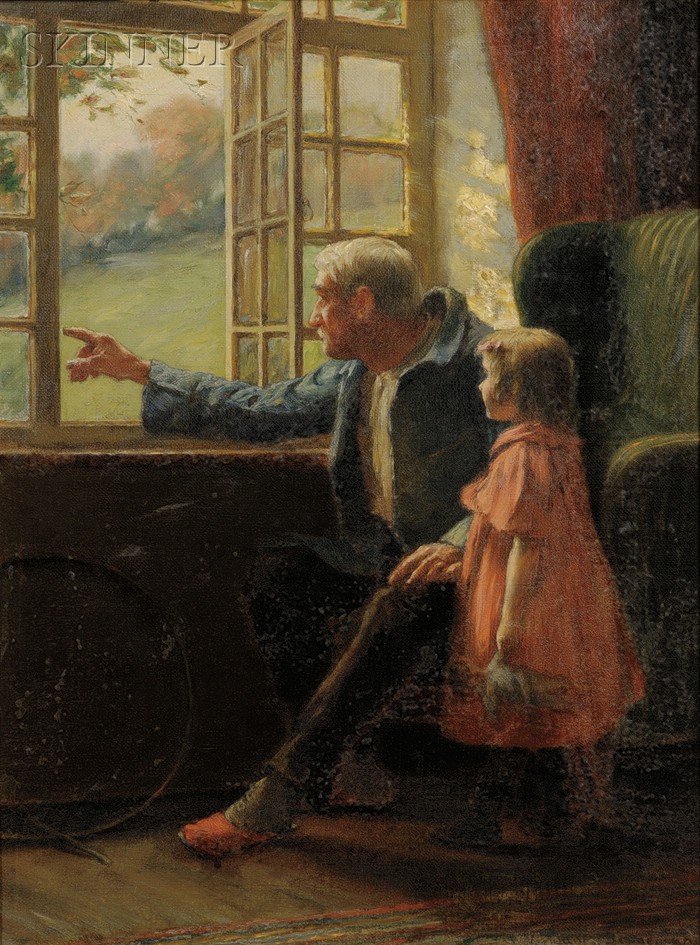 Appraisal: William Verplanck Birney American - A Break from Child's Play