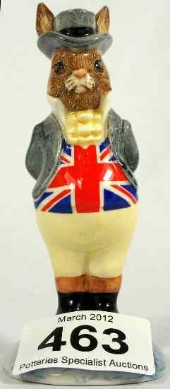 Appraisal: Royal Doulton Bunnykins Figure John Bull DB Limited Edition Boxed