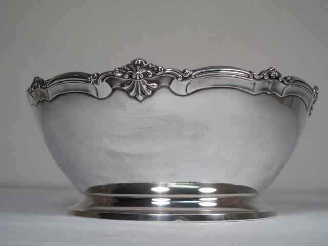 Appraisal: American sterling silver bowl by Black Starr Frost Footed bowl