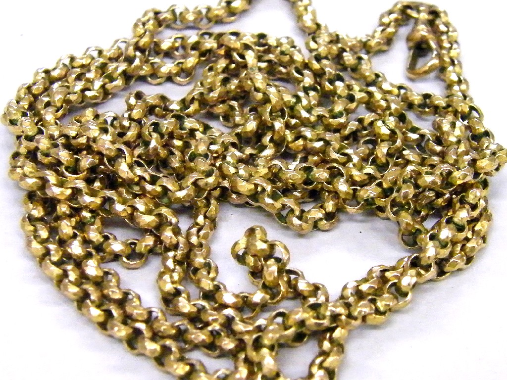 Appraisal: Pinchbeck guard chain long