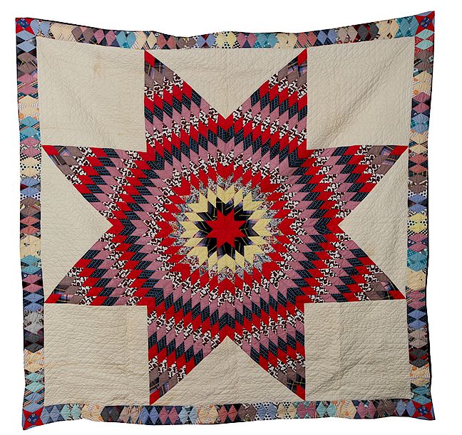 Appraisal: Tennessee Quilt Exclusive on Bidsquare A mid-century full sized lone