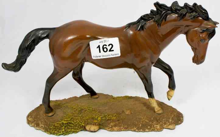 Appraisal: Royal Doulton Connoisseur Horse The Winner DA B on resin