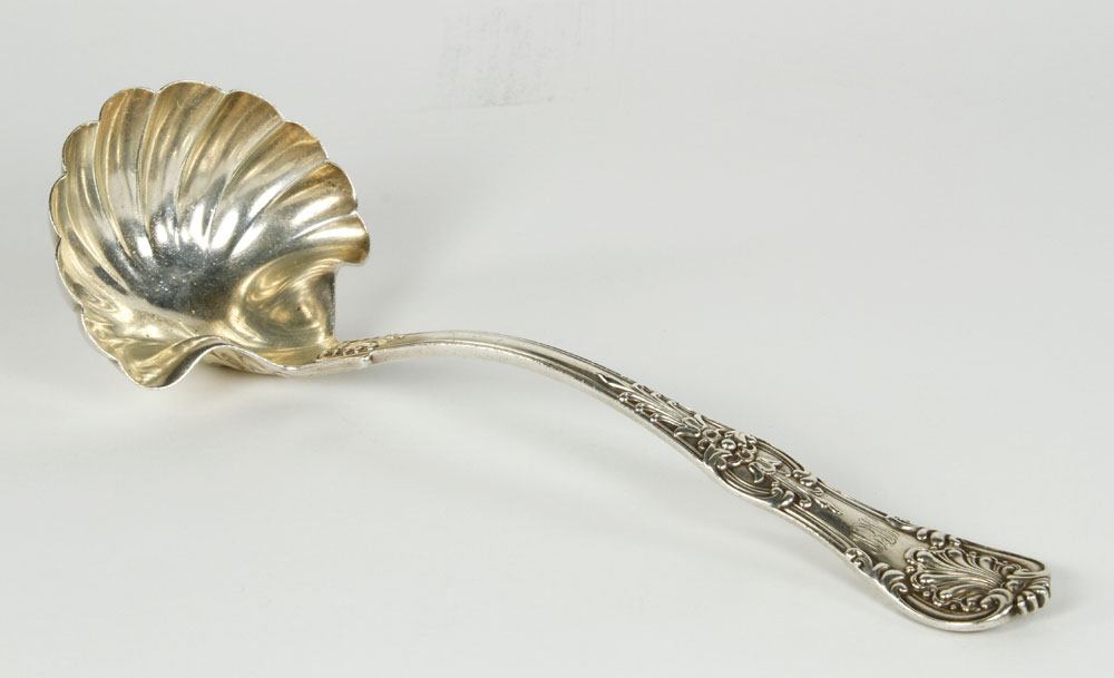 Appraisal: - Tiffany Sterling Ladle Tiffany Co sterling ladle in the