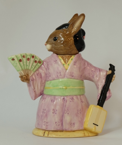 Appraisal: Royal Doulton Bunnykins character Teapot Geisha Girl D limited edition