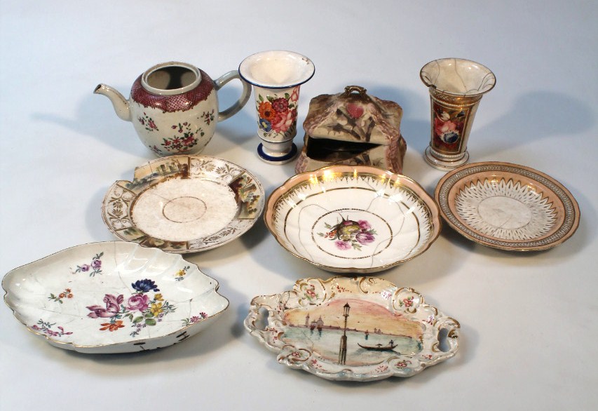 Appraisal: Various early thC and later porcelain to include a Derby