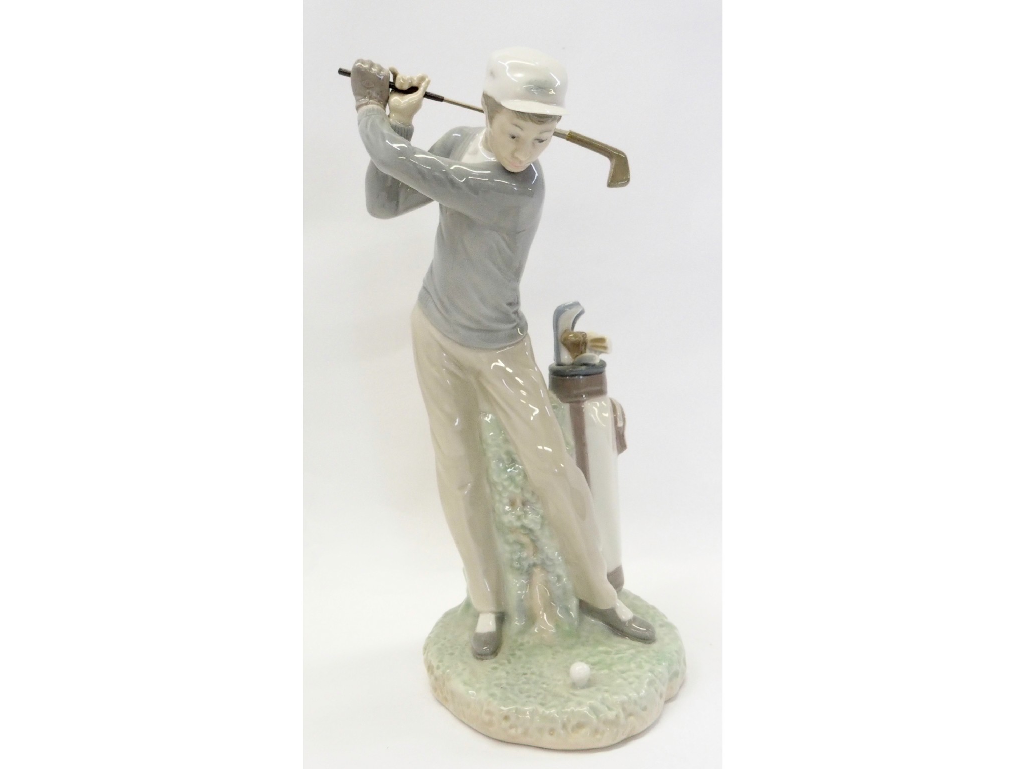 Appraisal: Lladro figure of a golfer