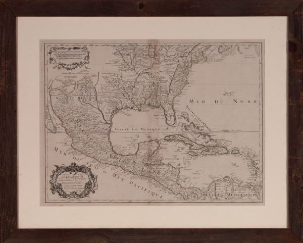 Appraisal: Guillaume De Lisle French f ca - Engraved map of