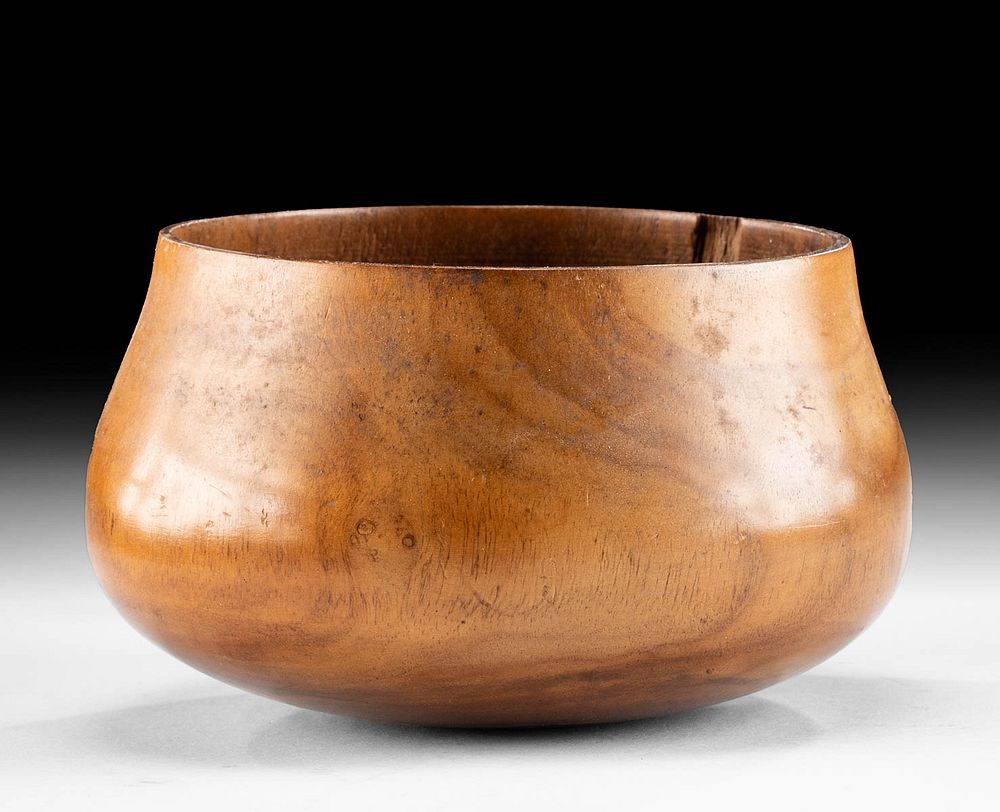 Appraisal: Beautiful th C Hawaiian Kou Wood Bowl First Time At