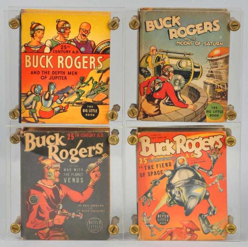 Appraisal: Lot of Buck Rogers Big Better Little Books Description Circa