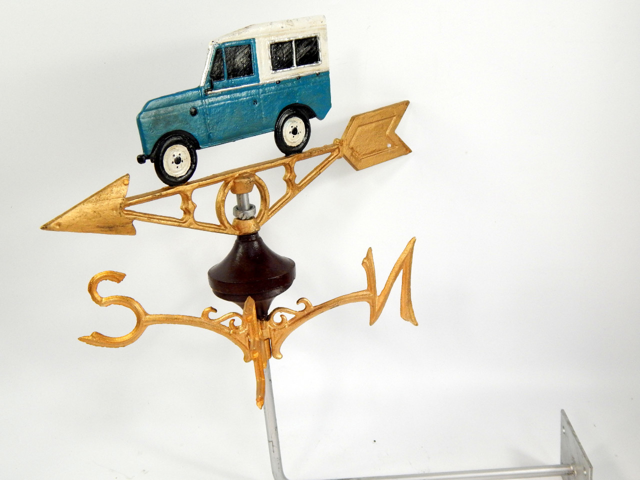 Appraisal: A cast Land Rover weather vane