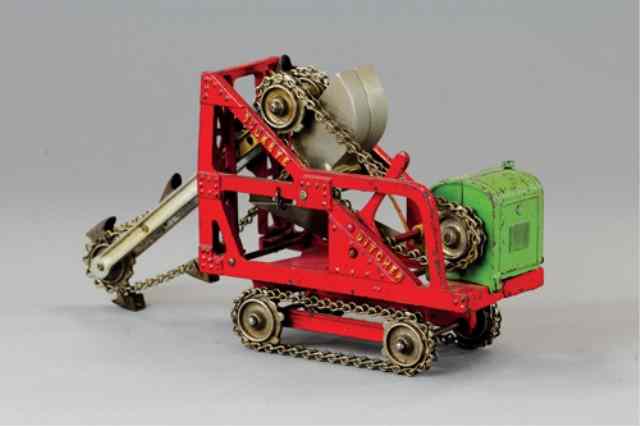 Appraisal: KENTON BUCKEYE DITCHER Red open frame green covered motor side