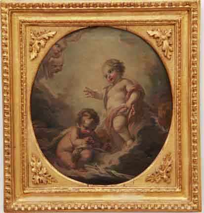 Appraisal: Francois Boucher after French - THE INFANT JESUS BLESSING ST