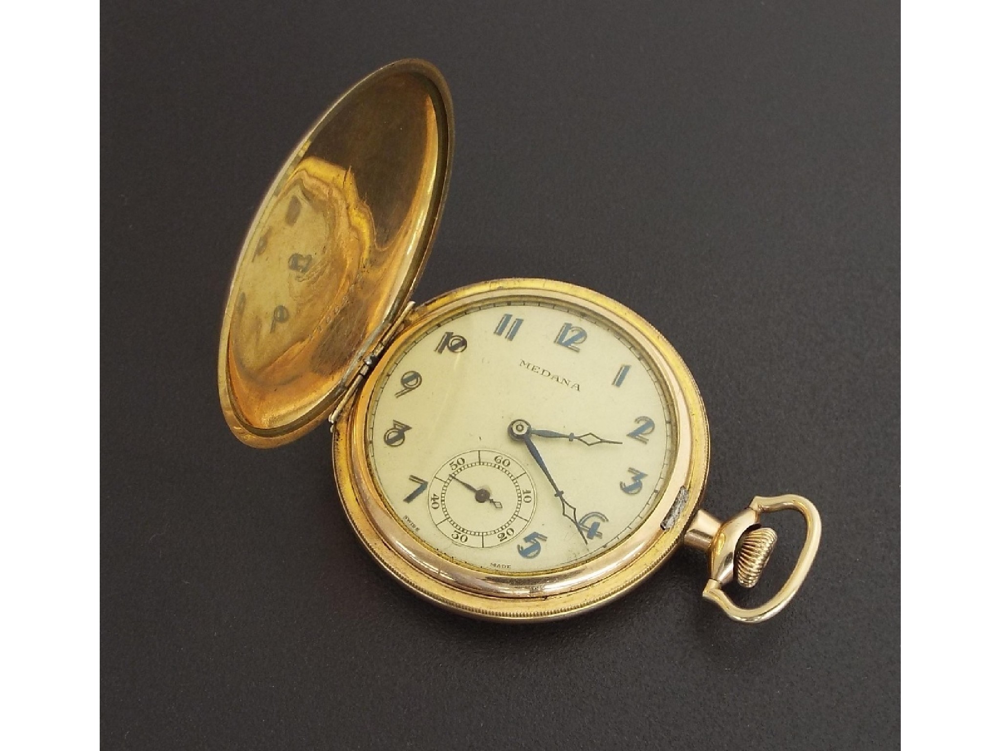 Appraisal: Illinois Watch Co gold filled lever hunter pocket watch adjusted