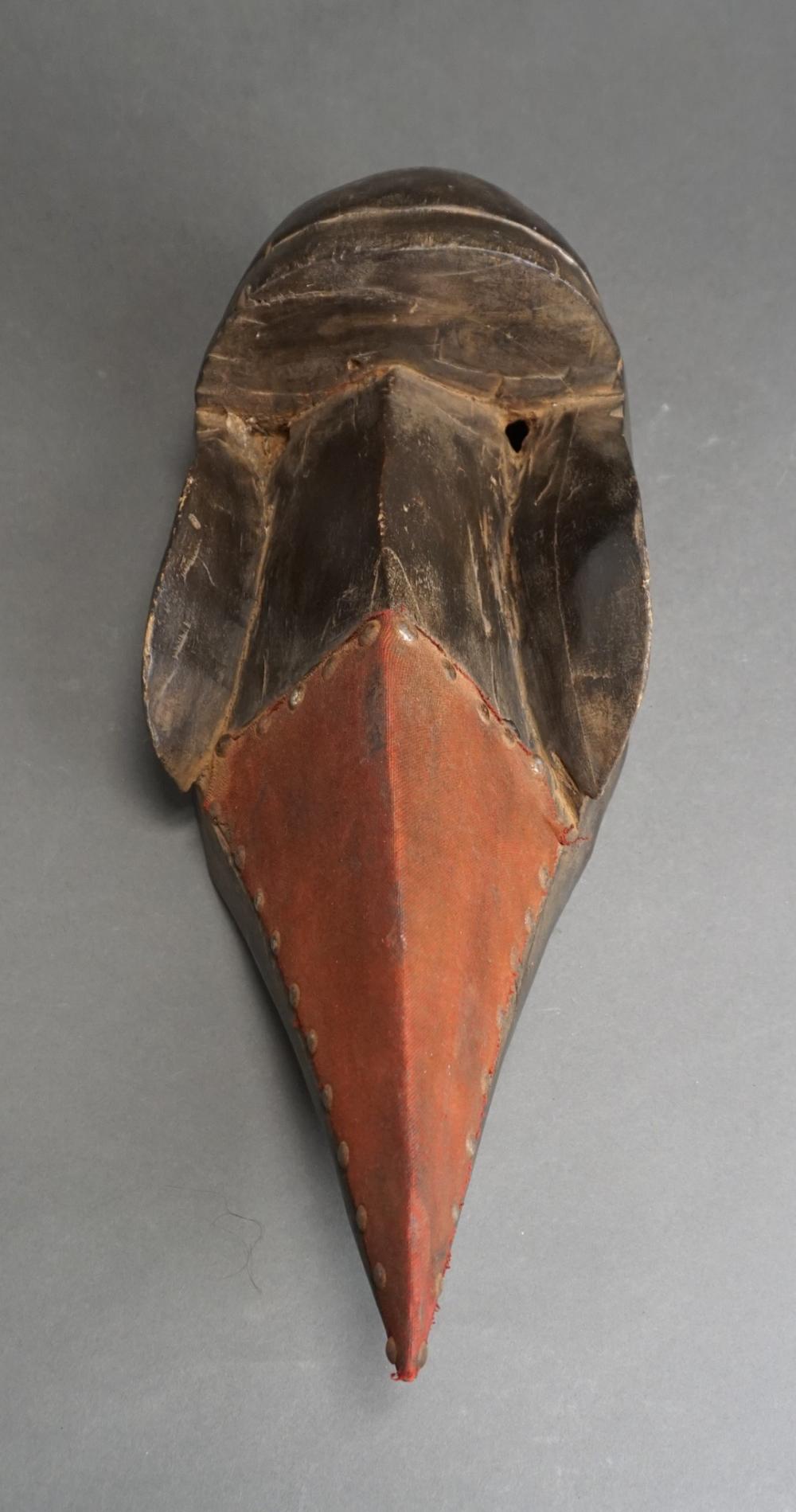 Appraisal: African Dan Gagon Bird Beak Mask x in x cm