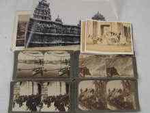 Appraisal: A mixed lot of stereoscopic and other early photographs including