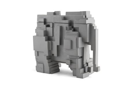 Appraisal: EDUARDO PAOLOZZI SCOTTISH - ELEPHANT Incised with signature and numbered