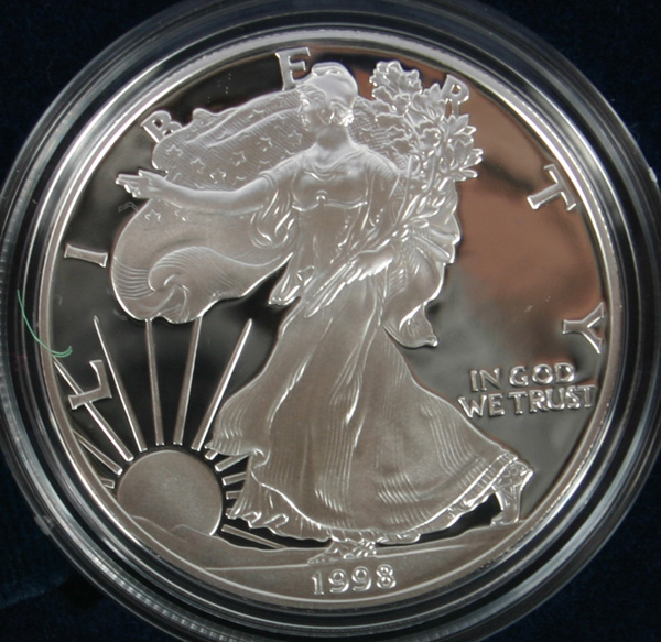 Appraisal: U S Mint American Silver Eagle oz Proof Coin