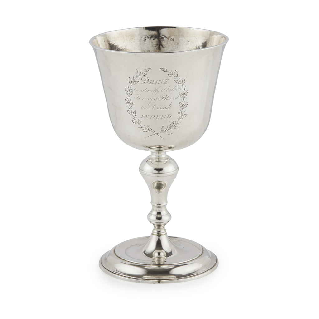 Appraisal: A GEORGE III COMMUNION CUP ALEXANDER GAIRDNER EDINBURGH the deep