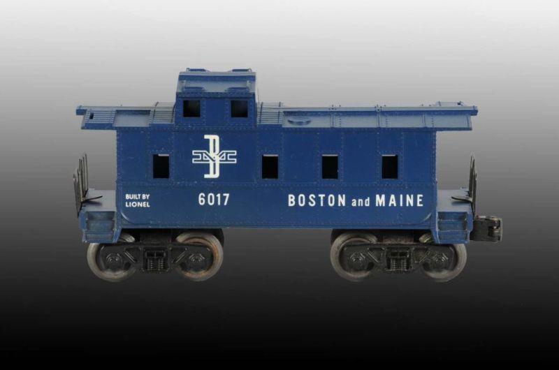 Appraisal: Lionel No O-Gauge Boston Maine Caboose Description Post-war Very scarce