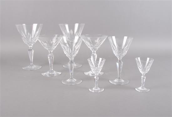 Appraisal: A Baccarat Stemware Service Height of tallest inches