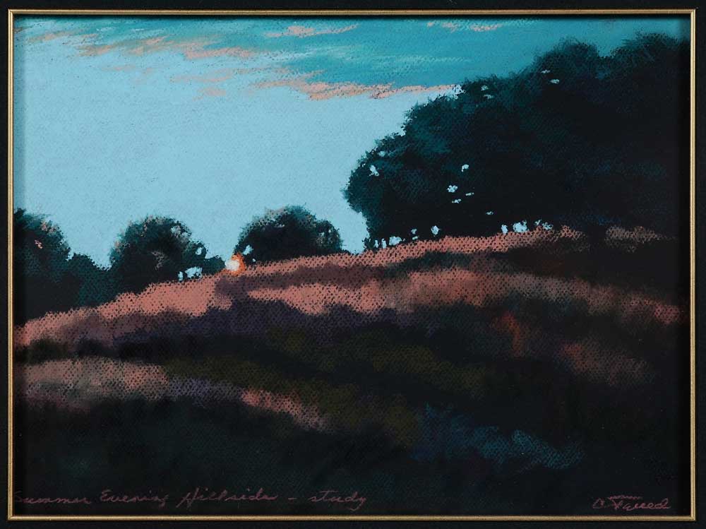 Appraisal: Coralie Tweed North Carolina Tennessee born Summer Evening Hillside -