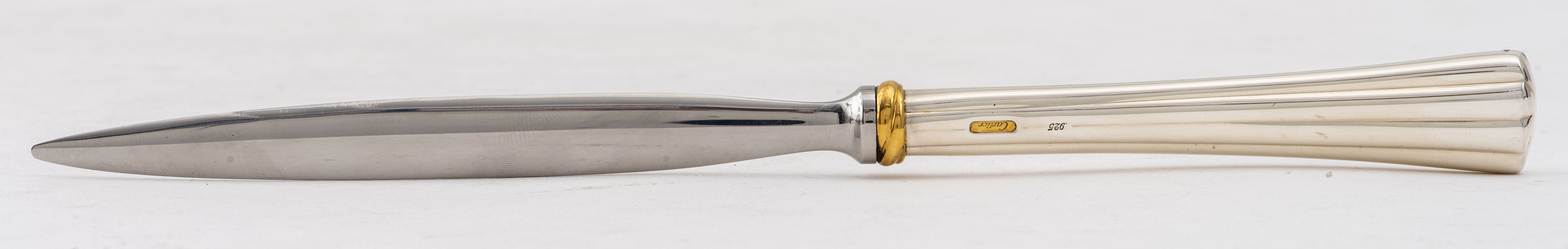 Appraisal: CARTIER STERLING SILVER LETTER OPENER Cartier sterling silver letter opener