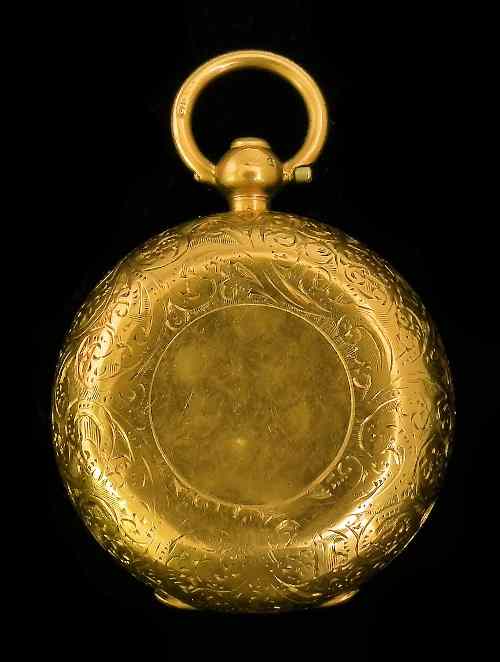 Appraisal: An Edwardian ct gold Sovereign case with floral and foliate