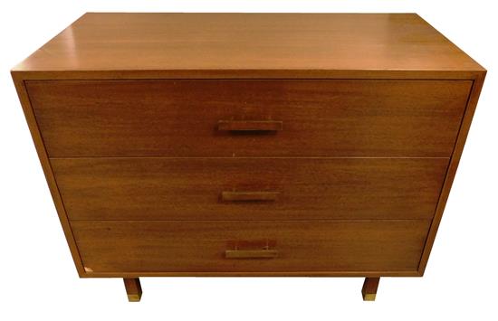 Appraisal: CHOICE AND PRIVILEDGE Mid- Century Three Drawer Cabinet by Harvey