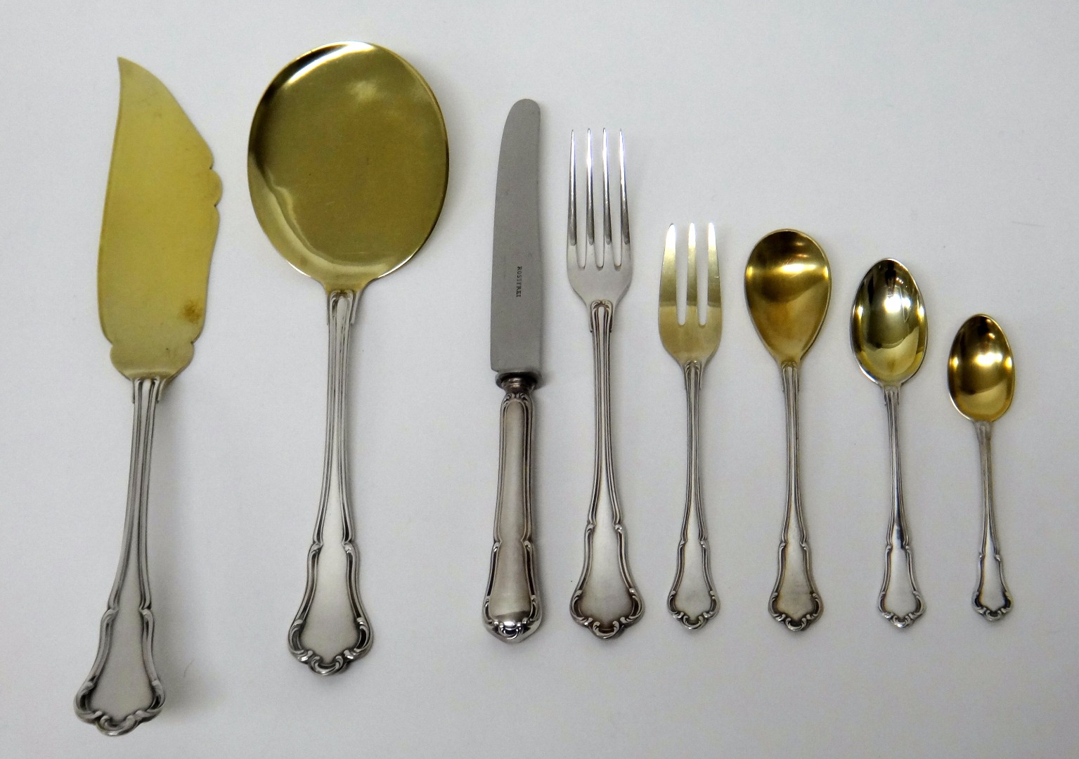 Appraisal: A German Standard part table service comprising twelve dessert forks