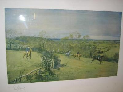 Appraisal: AFTER LIONEL D R EDWARDS - Hunting Countries The Beaufort