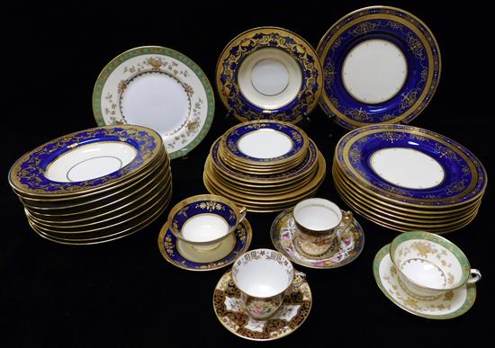 Appraisal: Assorted china including Minton retailed by Tiffany Co approximately thirty-nine