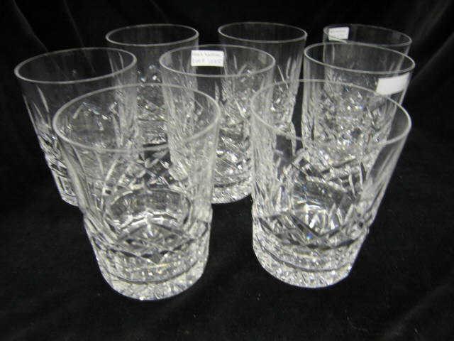 Appraisal: Waterford Cut Crystal Lismore Tumblers double old fashion size tall