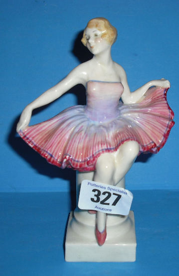 Appraisal: Royal Doulton Figure Columbine HN good restoration to leg