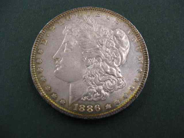 Appraisal: U S Morgan Silver Dollar semi-proof-like uncirculated