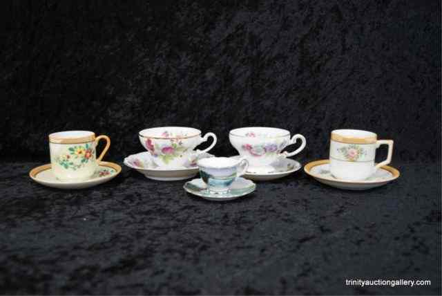 Appraisal: Occupied Japan Cups Saucers X Lot From the estate is