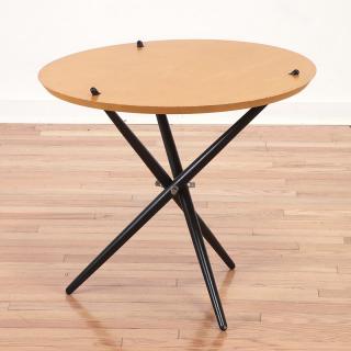 Appraisal: Hans Bellman for Knoll Popsicle occasional table Hans Bellman for