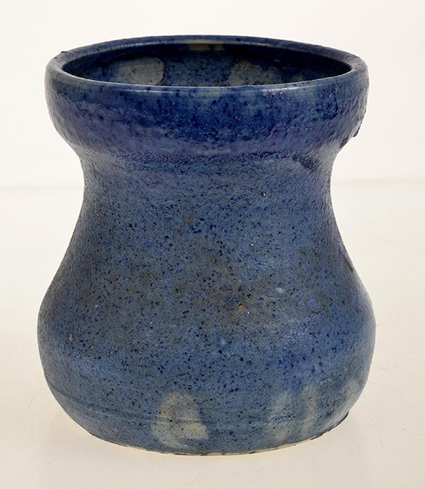 Appraisal: MERRIC BOYD BLUE GLAZED VASE CM HIGH DATED