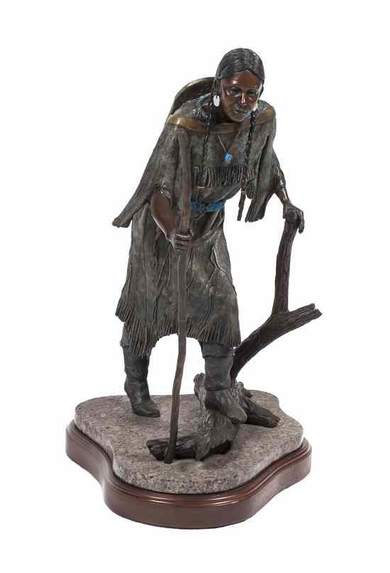 Appraisal: An American Bronze Sculpture R Scott Nickell American th century